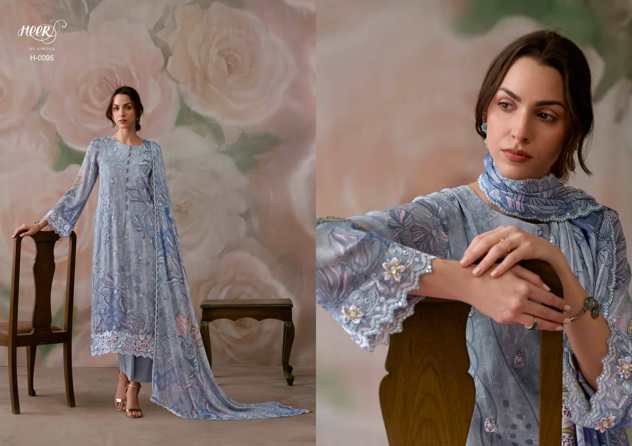 Ranibagh By Kimora suit 0091 To 0096 Series Stylish Beautiful Colourful PURE CHIFFON Dresses At Wholesale Price